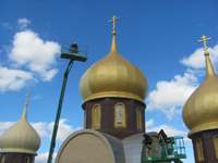 dome repair painting